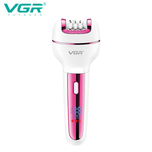 Depiladora Eléctrica 3 en 1 VGR732 para Mujer, Máquina de Depilación Indolora con Pinzas y Lima para Pies - Product Image 6