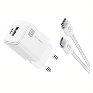 Cargador y Adaptador para Auto MULTIPOWER 30W GaN Blanco ACHKITC2CGAN30TABW USB Tipo-A y Tipo-C - Product Image 3