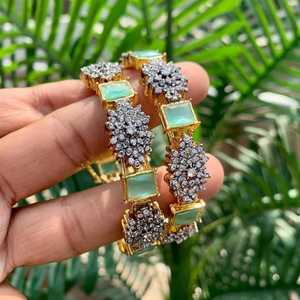 สร้อยข้อมือสแตนเลสชุบโรเดียมชุบเงินเป็นของขวัญ - Product Image 5