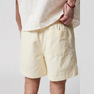 Pantalones cortos de verano para hombre, éxito de ventas, logotipo personalizado con bolsillos laterales, pantalones cortos para hombre de 5 pulgadas con pantalones cortos elásticos para hombre y mujer - Product Image 5