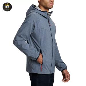 แจ็กเก็ตน้ำหนักเบาของผู้ชายเสื้อแจ็คเก็ตผ้านิ่มสำหรับใส่ทำงานในฤดูหนาวพิมพ์โลโก้ได้ตามต้องการ - Product Image 4