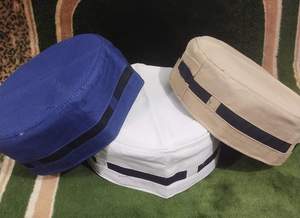 หมวก kufi สำหรับชาวปากีสถานดีไซน์ใหม่ออกแบบได้ตามต้องการสไตล์อิสลามแบบดั้งเดิมแบบอินโดนีเซียแฟชั่นชนกลุ่มน้อยขายส่งสำหรับชาวมุสลิม - Product Image 4
