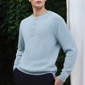 เสื้อเชิ้ตผู้ชายคุณภาพสูง แขนยาว สีตามสั่ง สไตล์ลำลอง ผ้าถัก ระบายอากาศได้ดี และเสื้อยืดแขนยาวคุณภาพสูง - Product Image 2