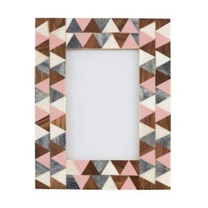 Cadre photo carré en résine avec incrustation d'os, dernière arrivée, cadeau décoratif de haute qualité, décoration intérieure - Product Image 2