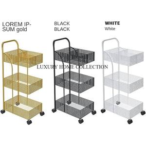 Durable Metal <b>Kitchen</b> Racks with Reinforced <b>Shelves</b> <b>for</b> Safely Storing Fragile Items Like glassware and Ceramics - Product Image 4