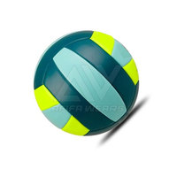 Bola Voli Profesional Bahan PE Berkualitas Tinggi Ukuran Standar Jahitan Mesin Lembut Untuk Pertandingan, Latihan, dan Bermain di Luar Ruangan