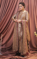 Vestido Maxi Anarkali Lehenga Choli de Lujo en Acrílico con Bordado Intenso, Estilo Pakistaní para Fiestas, Bodas y Recepciones, Look Nupcial para Mujer