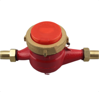 Medidor de flujo de agua analógica dn15, medidor de flujo caliente (frío) de 3/4 pulgadas, gran oferta, fabricante
