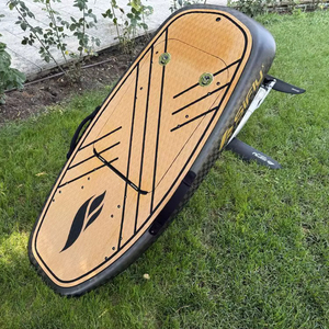 Planche de surf souple en néoprène et polyéthylène léger et durable de 8 pieds pour l'école de surf - Product Image 1
