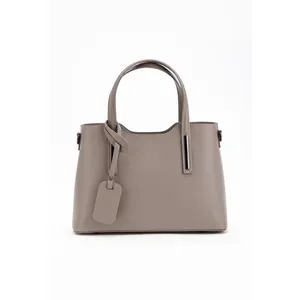 Strukturierte Handtasche aus echtem Ruga-Leder - Hergestellt in Italien - Art. 25364 - Product Image 1
