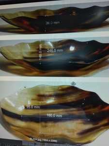 Cuenco para servir cuerno Natural hecho a mano personalizado de alta calidad 100% animales inspirados altamente pulidos para la decoración del hogar - Product Image 3