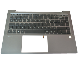 Nouveau pour HP ZBook Firefly 14 G9 G10, coque supérieure avec clavier britannique N53569-031 - Product Image 1