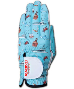 Gants de golf en cuir Cabretta antidérapants personnalisés unisexes Poignées de style unique Vente en gros Accessoire de sport Style unique sublimé - Product Image 1