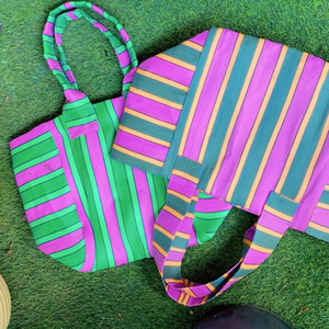 ถุงช้อปปิ้งพลาสติกทำจากโพลีโพรพิลีนรีไซเคิลได้อย่างยั่งยืนเป็นมิตรกับสิ่งแวดล้อม - Product Image 1