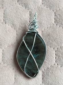 Artisan Labradorite Pendant <b>Crystal</b> Healing Stone <b>Necklace</b> Handmade Gift for Women and <b>Men</b> - Product Image 2