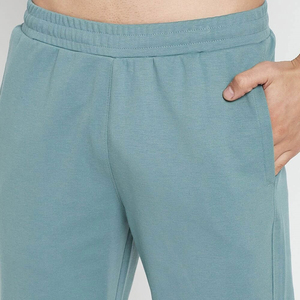 Latest Fashion 2-Piece Sets 100% Cotton Lightweight Breathable Sweatsuits for Men Elastic Waist Sportswear Fitness Jogging - Product Image 6