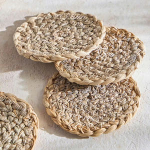 Juego de posavasos de algas marinas elegante, encanto natural hecho a mano para la decoración de su Mesa y vajilla - Product Image 2