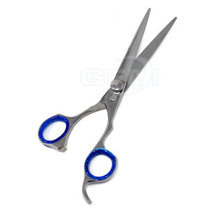 Tijeras de Peluquería Profesionales al por Mayor, MOQ Bajo, Hechas a Medida, para Diestros, Mango Mediano, Ligeras, Duraderas, Reutilizables, Afiladas, de Acero Inoxidable 4Cr13 - Product Image 1