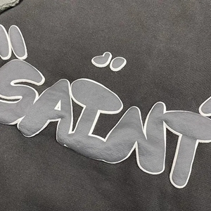 Sudadera con Capucha Premium de Corte Regular para Hombre, Estilo Urbano con Gráficos, Sudadera Informal para Uso Diario en Invierno, Algodón/Poliéster - Product Image 5