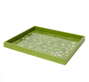 ถาดชิโนเซเรียเคลือบสีสำหรับงานหัตถกรรมจากเครื่องเขิน Nhat Minh ของเวียดนาม - Product Image 1