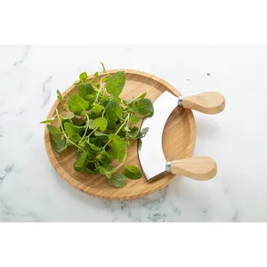 Set per Tagliare le Erbe in Bambù Tabbouleh - Gadget Personalizzato - Product Image 3