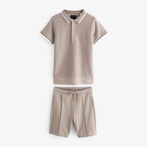 OEM service 2025 Factory Supply Plus Size <b>Men's</b> Shirts <b>Shorts</b> <b>Set</b> Summer Quick Drying <b>Short</b> Sleeve <b>Tops</b> <b>and</b> <b>Shorts</b> T Shirt <b>Sets</b> - Product Image 5