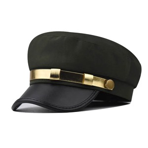 Casquette de marin unisexe en cuir réglable pour toutes les saisons, béret, casquette de boulanger, casquette de chauffeur, casquette de Gatsby, casquette de page, accessoire décontracté pour adultes - Product Image 3