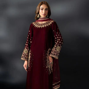 Hi Dress Readymade Women's Professional <b>Party</b> Dress High Quality Embroidery A-Line Knee-Length Eco-Friendly - Product Image 1