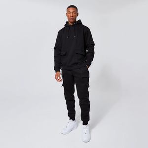 Sudadera con Capucha de Felpa de Algodón de Alta Calidad, Sudadera Holgada con Forro y Diseño Abullonado, Ropa Cálida de Invierno - Product Image 1