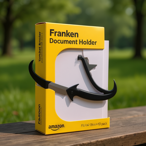 Franken <b>Document</b> Holder ITH4M/10-10 <b>A4</b> Black <b>Folders</b> 10-Pack - Product Image 3