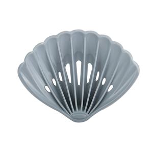 Jabonera MSV 'Coquillage' con diseño en forma de concha en gris - Product Image 1