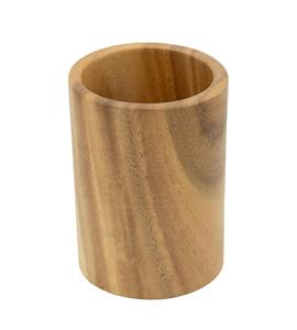 ที่ใส่ภาชนะทำจากไม้-ที่วางช้อน-ไม้สัก-ที่วางของใช้ในครัวสำหรับเคาน์เตอร์อุปกรณ์ครัว - Product Image 1