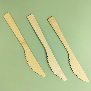 Haute qualité <span class=keywords><strong>pas</strong></span> <span class=keywords><strong>cher</strong></span> prix biodégradable <span class=keywords><strong>jetable</strong></span> écologique <span class=keywords><strong>bambou</strong></span> fourchette cuillère couteau <span class=keywords><strong>bambou</strong></span> couverts <span class=keywords><strong>vaisselle</strong></span> - Product Image 6