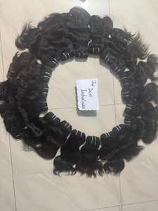 Meilleure vente de cheveux indiens de haute qualité avec donneur unique Styles de vague d'eau brute et de vague profonde du vendeur Premium - Product Image 3