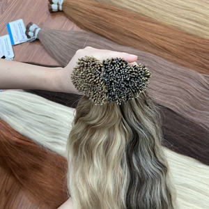 Article phare 2026 Extensions de cheveux à la kératine I-Tip Cheveux humains colorés Application facile Sans perte de cheveux Sans nœuds - Product Image 5