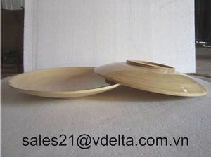 Assiettes en bambou respectueuses de l'environnement-certifiées ISO, sans danger pour le service d'aliments chauds et froids/Mme Lima - Product Image 3