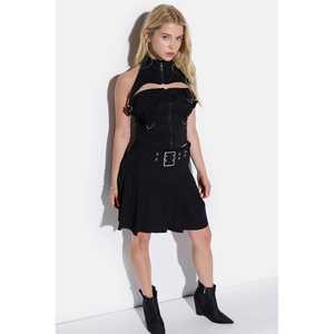 Top Corto Negro con Detalle de Cremallera - Product Image 2