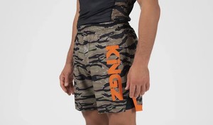 กางเกงขาสั้นฝึกซ้อมบราซิลเลียนยิวยิตสู สำหรับผู้ชาย ปี 2026 คุณภาพสูง ผลิตจากโพลีเอสเตอร์ 100%  รับสกรีนโลโก้และลวดลาย ระบายอากาศได้ดี กันน้ำ เหมาะสำหรับ MMA และการฝึกซ้อมแบบ Grappling  สไตล์ High Street - Product Image 2