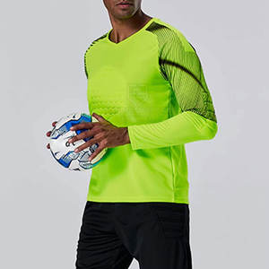 Camiseta de Portero de Fútbol Más Vendida, de Alta Calidad, para Hombre, 100% Poliéster, Ligera, de Secado Rápido, Transpirable, Personalizable, Deportiva - Product Image 4