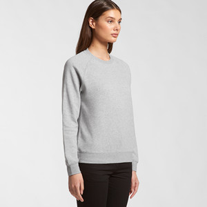 Sweat-shirt à col ras du cou pour femme, Logo personnalisé, 65% coton 35% polyester - Product Image 4
