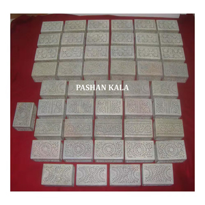 Manufacturer and Exporter Handmade Natural Soapstone Carving <b>Jewelry</b> <b>Storage</b> Boxes for Wedding Home Decor and Gifts Purpose - Product Image 1