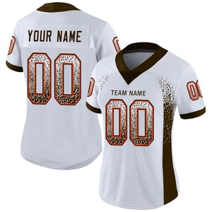 <b>Football</b> <b>Jerseys</b> Short Sleeve Stitched Sport Game Printed Design Custom Digital Print 100% Polyester Breathable Lightweight - Product Image 4