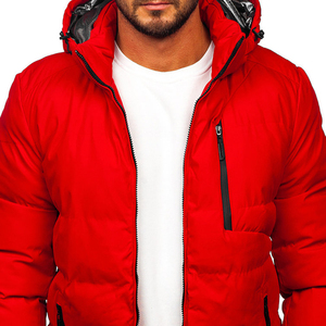 Recién llegado, chaqueta acolchada personalizada de alta calidad para hombre, transpirable y teñida Lisa para invierno, precio razonable - Product Image 2