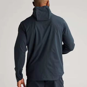 Ensemble coupe-vent pour homme avec veste légère extensible et pantalon confortable pour l'entraînement et les voyages - 100% polyester - Product Image 2