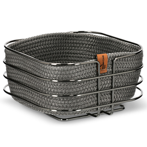 Plateau à pain en rotin carré naturel, design moderne détachable, n° 1, panier de service de table, présentoir alimentaire, vaisselle de cuisine, café - Product Image 1