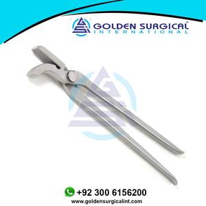 Farrier Hoof Clinchers de acero inoxidable, Tong, Piers 13 "Suministros veterinarios multiusos Clincher de uñas - Product Image 2