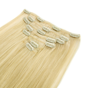 KSWIGS Extensiones de Cabello Liso Inyectado Sin Costuras de Doble Trama 100% Virgen Remy Chino con Clip Invisible al por Mayor de Moda - Product Image 6