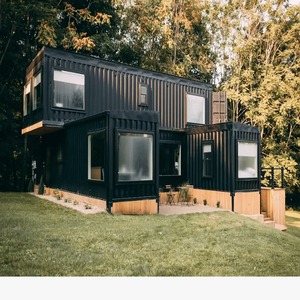 Maison préfabriquée modulaire moderne, maison-conteneur détachable, bureau portable, unité hôtelière 20 pieds 40 pieds - Product Image 2