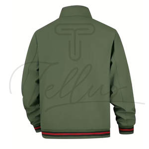 Nueva Llegada, Chaqueta de Invierno para Hombre, Cierre Completo, Lona, Resistente al Viento, Transpirable, Corte Ajustado, Tallas Grandes, Estilo Urbano, Logotipo Frontal Personalizado - Product Image 1