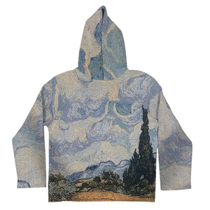 เสื้อฮู้ดแฟชั่นแบบสวมหัวมีฮู้ดสำหรับทุกเพศเสื้อฮู้ดลำลอง3D พิมพ์ลายกราฟิกแบบกำหนดเอง - Product Image 4